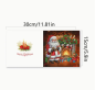 Preview: Diamond Painting 6er-Set Weihnachtskarten mit Santa-Claus